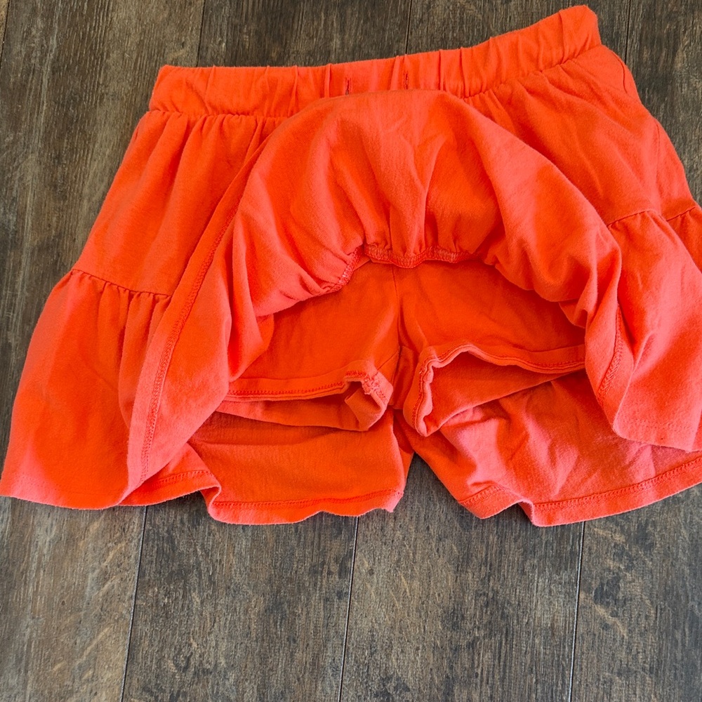 Cat & Jack Bright Orange Skort - Picture 3 of 6